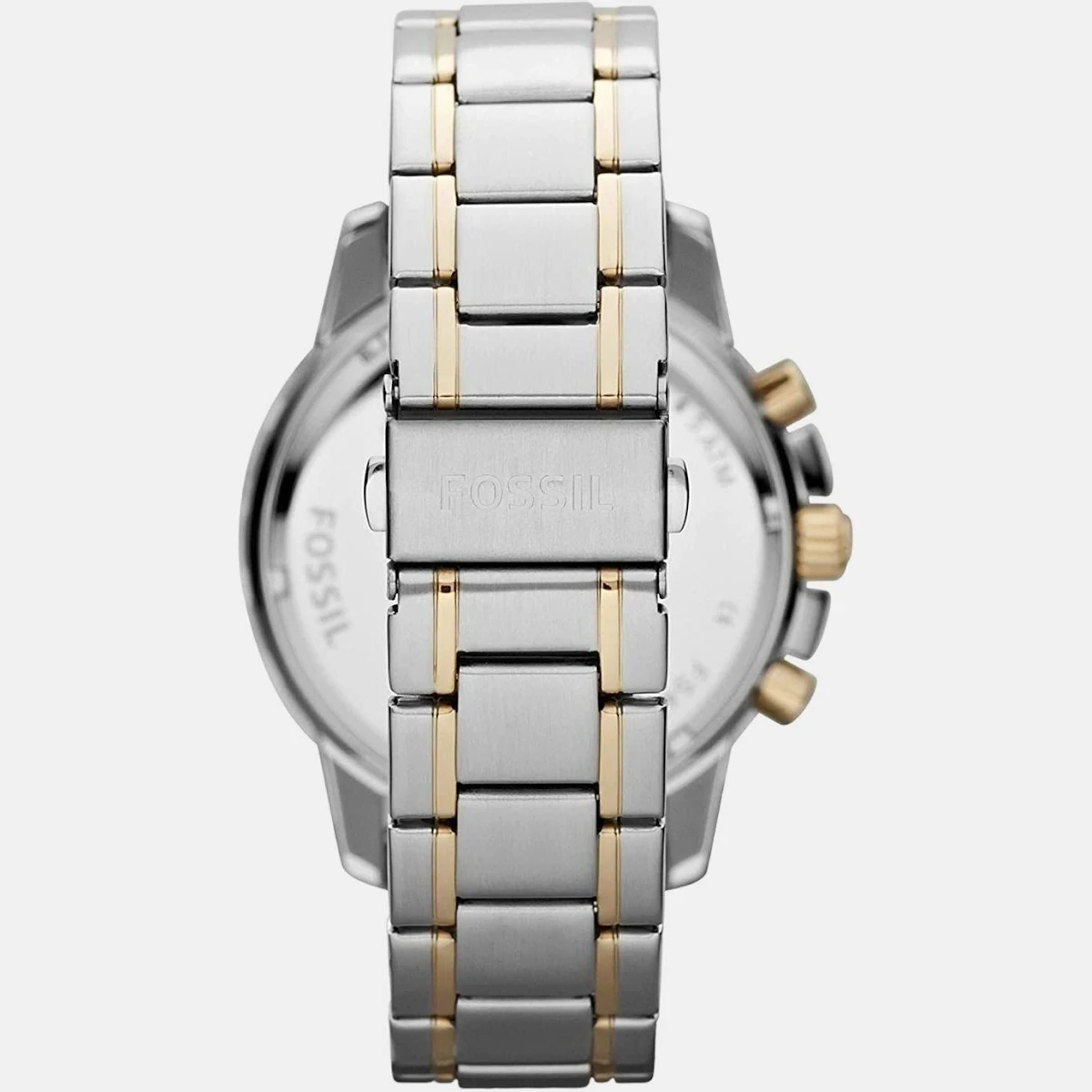 Fossil Dean Men Silver Chronograph Watch FS4795 - Image 3